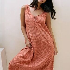 Daughters of India Sundress Midi Marmalade